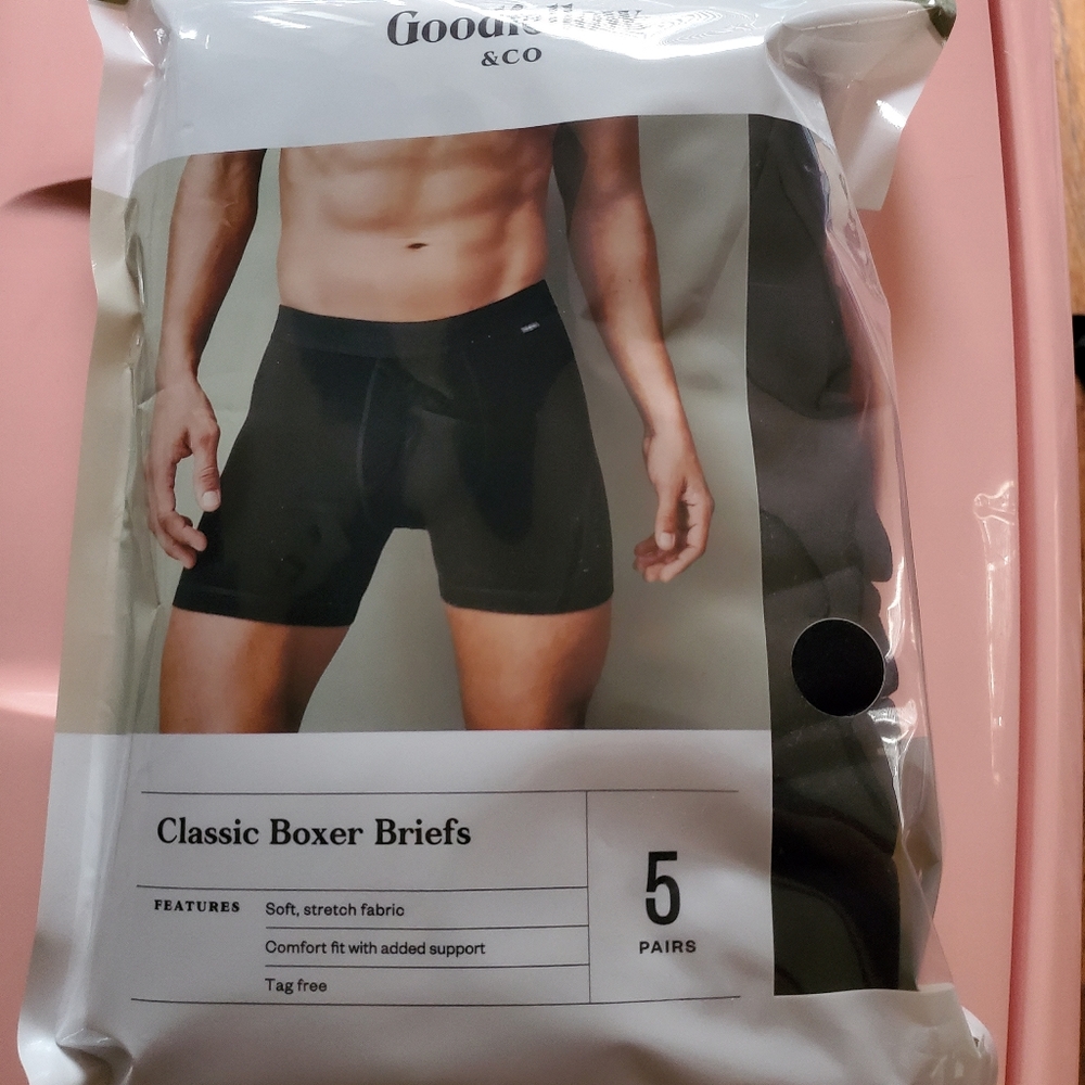 Goodfellow & Co Boxer Briefs 5 Pairs